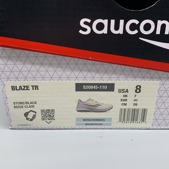 Saucony Blaze‎ TR Trail Running Shoes Men’s Sz 8 Women's Sz 9.5 NWT - Picture 12 of 12